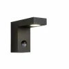 Applique murale Lucide TEXAS-IR LED Noir, 1 lumière