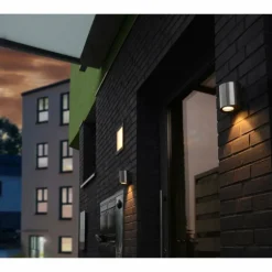 Applique murale Lutec ILUMI LED Acier inoxydable, 1 lumière