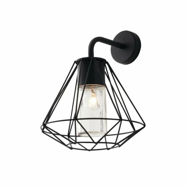 Luminaires Lutec Appliques|Applique murale Lutec Mandala Anthracite, 1 lumière