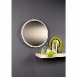 Luminaires Lutec Plafonniers|Applique murale Lutec MOON Argenté, 1 lumière