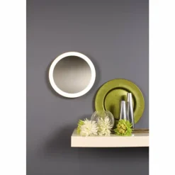Luminaires Lutec Appliques|Applique murale Lutec MOON Argenté, 1 lumière