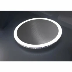 Luminaires Lutec Appliques|Applique murale Lutec MOON Argenté, 1 lumière
