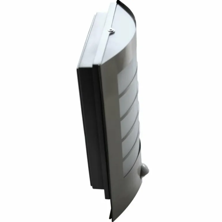 Applique murale Lutec SLIM LED Acier inoxydable, 1 lumière, Détecteur de mouvement
