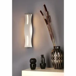 Luminaires Lutec Appliques|Applique murale Lutec WAVE Nickel mat, 1 lumière