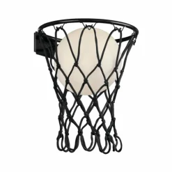 Luminaires Mantra Appliques|Applique murale Mantra BASKETBALL Noir, 1 lumière