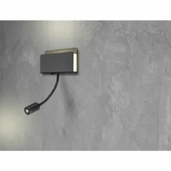 Luminaires Mantra Éclairage Led|Applique murale Mantra CABARETE LED Noir, 1 lumière