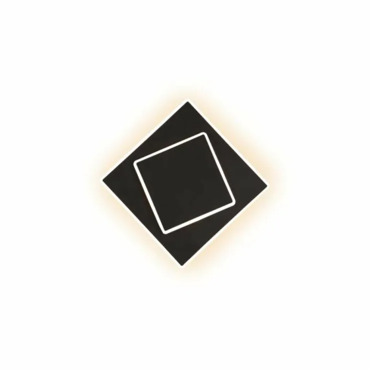 Luminaires Mantra Éclairage Led|Applique murale Mantra DAKLA LED Noir, 1 lumière