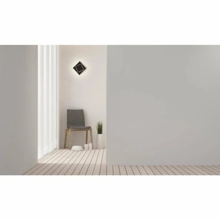 Luminaires Mantra Éclairage Led|Applique murale Mantra DAKLA LED Noir, 1 lumière
