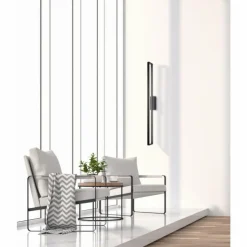 Luminaires Mantra Éclairage Led|Applique murale Mantra DURBAN LED Noir, 1 lumière