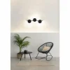 Luminaires Mantra Appliques|Applique murale Mantra ERIS LED Noir, 1 lumière