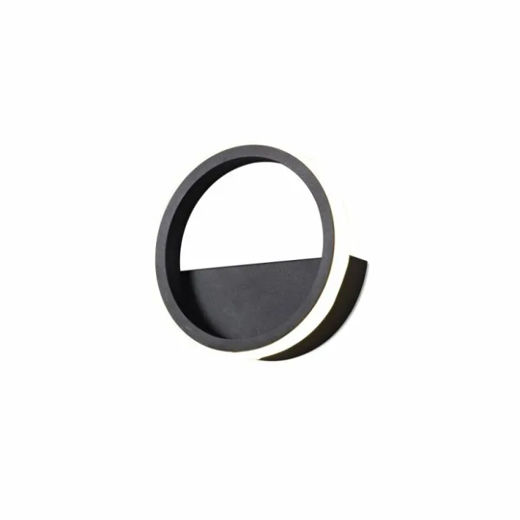 Luminaires Mantra Appliques|Applique murale Mantra KITESURF LED Noir, 1 lumière