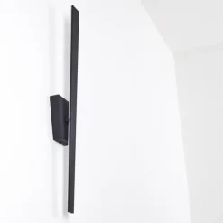 hofstein Éclairage Led|Applique murale Meels LED Noir, 1 lumière