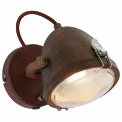 Luminaires Steinhauer Appliques|Applique murale MEXLITE Brun, 1 lumière