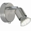 Luminaires Nordlux Spots Et Projecteurs|Applique murale Nordlux AVENUE Acier brossé, 1 lumière