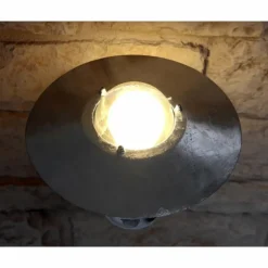 Applique murale Nordlux AGGER SENSOR Zingué, 1 lumière, Détecteur de mouvement