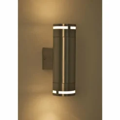 Applique murale Nordlux Can Aluminium, 2 lumières