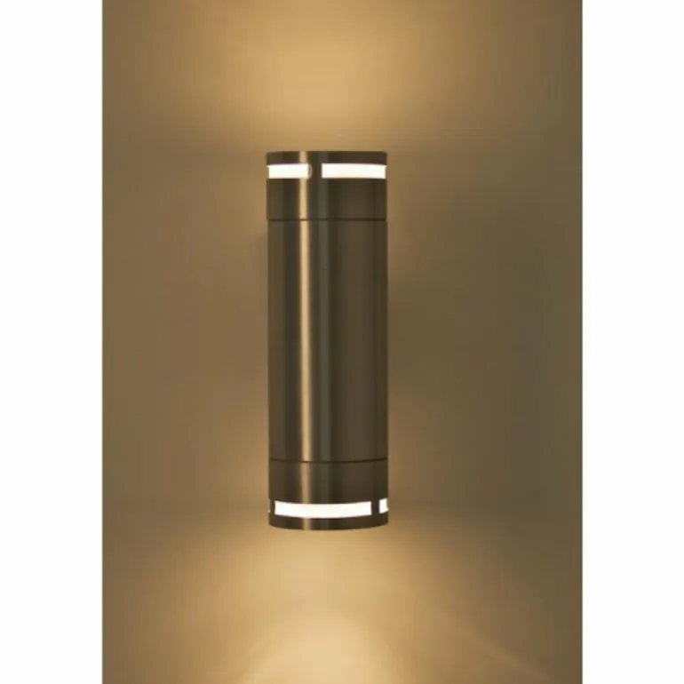 Applique murale Nordlux Can Aluminium, 2 lumières