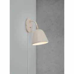 Luminaires Nordlux Appliques|Applique murale Nordlux FLEUR Beige, 1 lumière