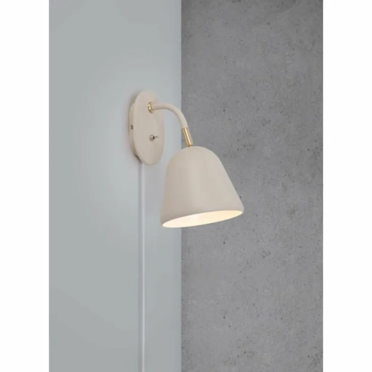 Luminaires Nordlux Appliques|Applique murale Nordlux FLEUR Beige, 1 lumière