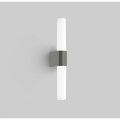 Luminaires Nordlux Éclairage Led|Applique murale Nordlux HELVA LED Nickel mat, 1 lumière