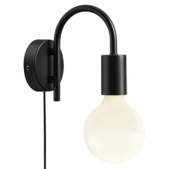 Luminaires Nordlux Appliques|Applique murale Nordlux PACO Noir, 1 lumière