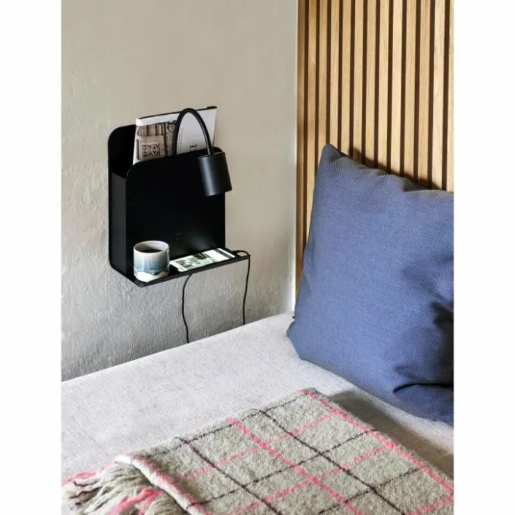 Luminaires Nordlux Appliques|Applique murale Nordlux ROOMI Noir, 1 lumière