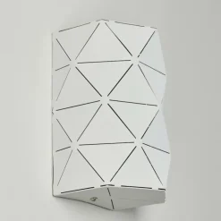 hofstein Appliques|Applique murale Osby Blanc, 2 lumières