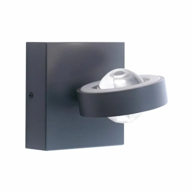 Applique murale Paul Neuhaus Q-MIA LED Anthracite, 2 lumières, Télécommandes