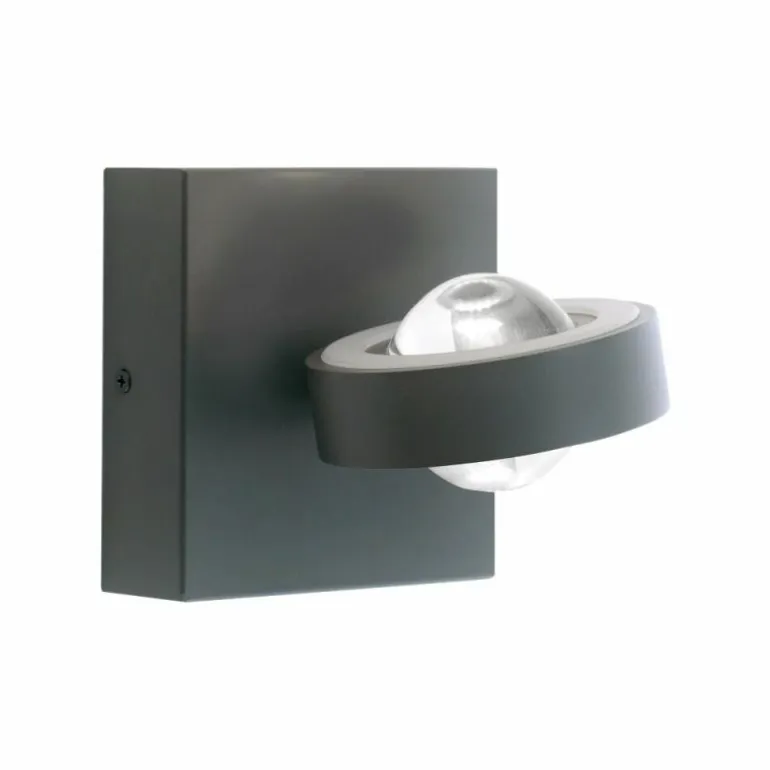 Applique murale Paul Neuhaus Q-MIA LED Anthracite, 2 lumières, Télécommandes