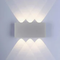 Applique murale Paul Neuhaus CARLO LED Argenté, 6 lumières