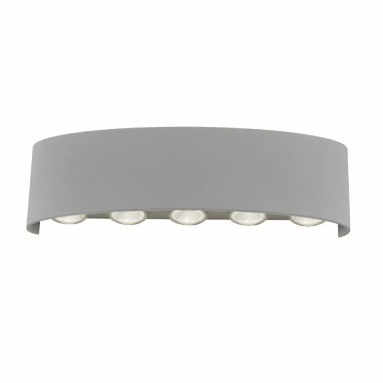 Applique murale Paul Neuhaus CARLO LED Argenté, 10 lumières