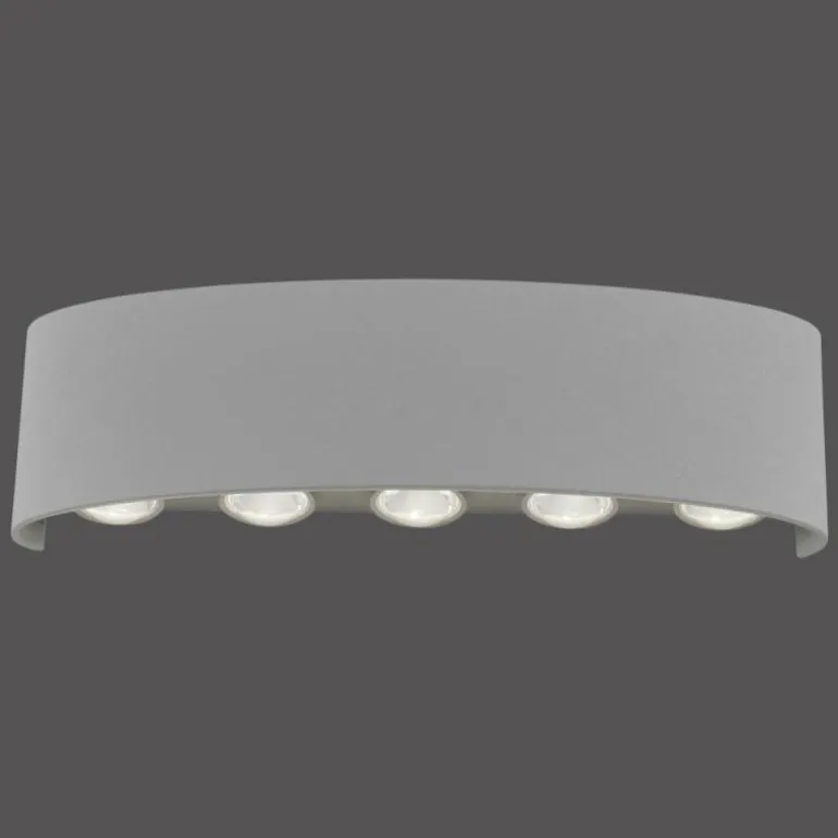 Applique murale Paul Neuhaus CARLO LED Argenté, 10 lumières