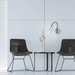 Luminaires Paul Neuhaus Éclairage Led|Applique murale Paul Neuhaus PURE-GEMIN LED Aluminium, Noir, 1 lumière