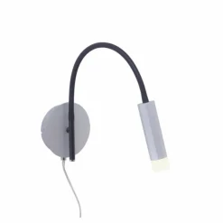 Luminaires Paul Neuhaus Éclairage Led|Applique murale Paul Neuhaus PURE-GEMIN LED Aluminium, Noir, 1 lumière