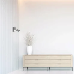 Luminaires Paul Neuhaus Éclairage Led|Applique murale Paul Neuhaus PURE-MIRA LED Aluminium, 1 lumière, Télécommandes