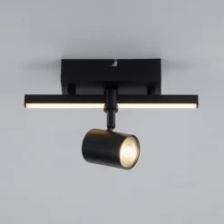 Luminaires Paul Neuhaus Éclairage Led|Applique murale Paul Neuhaus BARIK LED Noir, 1 lumière