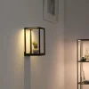 Luminaires Paul Neuhaus Appliques|Applique murale Paul-Neuhaus CONTURA LED Noir, 2 lumières