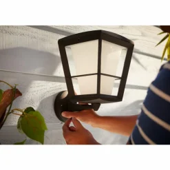 Applique murale Philips Hue Ambiance White & Color Econic LED Noir, 1 lumière, Changeur de couleurs