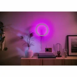 Applique murale Philips Hue Sana LED Blanc, 1 lumière, Changeur de couleurs