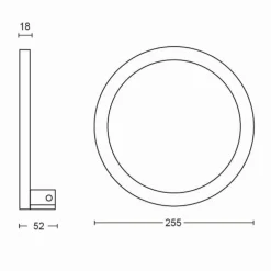Applique murale Philips Hue Sana LED Blanc, 1 lumière, Changeur de couleurs