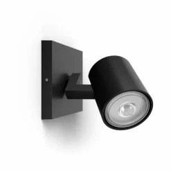 Luminaires Philips Spots Et Projecteurs|Applique murale Philips myLiving Runner Noir, 1 lumière