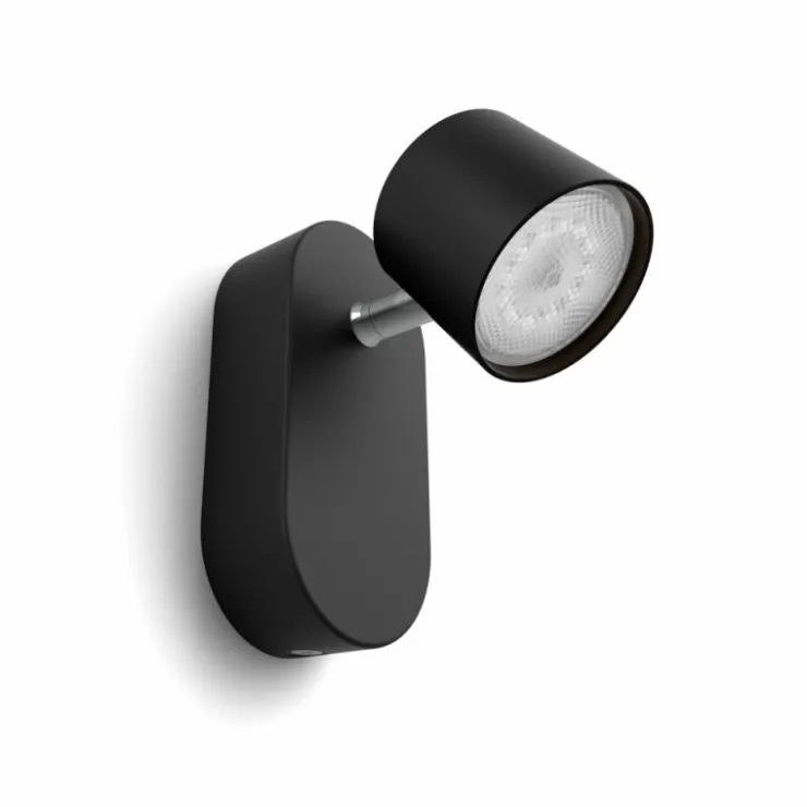 Luminaires Philips Éclairage Led|Applique murale Philips Star LED Noir, 1 lumière