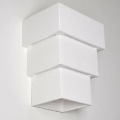 hofstein Appliques|Applique murale Putina Blanc, 1 lumière