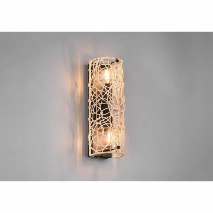 Luminaires Reality Appliques|Applique murale Reality Lovis Noir, 2 lumières
