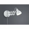 Luminaires Reality Appliques|Applique murale Reality SCISSOR Chrome, 1 lumière