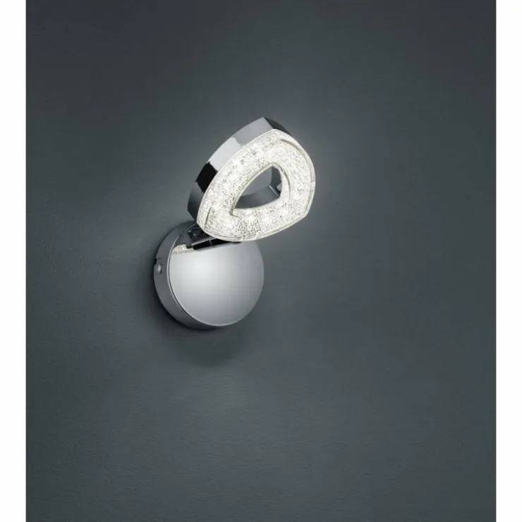Luminaires Reality Éclairage Led|Applique murale Reality TOURS LED Chrome, 1 lumière