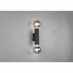 Luminaires Reality Appliques|Applique murale Reality Vannes Noir, 2 lumières