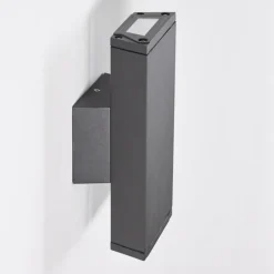Applique murale Roseau LED Anthracite, 1 lumière