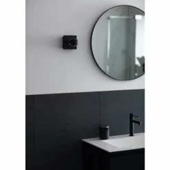 SCHÖNER WOHNEN-Kollektion Appliques|Applique murale Lense LED Noir, 1 lumière