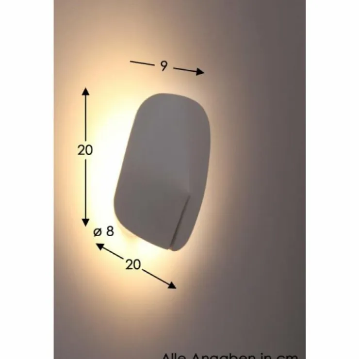 Luminaires Selene Éclairage Led|Applique murale Selene LED Blanc, 1 lumière